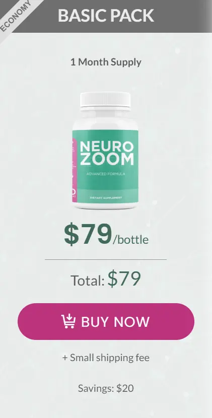 Neurozoom One Bottle table